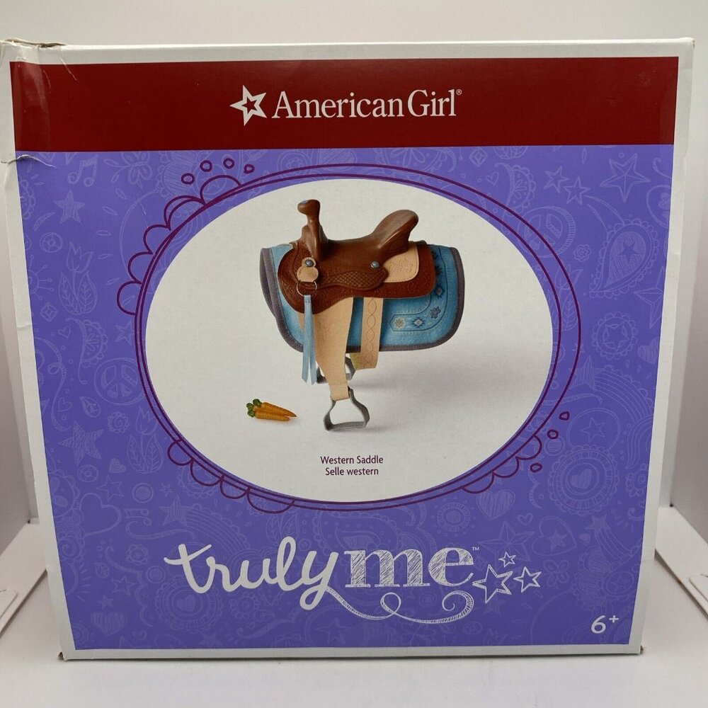 American Girl Western Saddle Doll Accessory Truly Me Horse Equestrian Pony Set - Picture 14 of 14